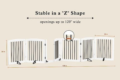 PUPETPO Freestanding Pet Gates - Image 6