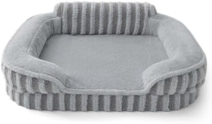 LE SURE Cute Cozy High Back Orthopedic Dog Beds Large Sized Dog - Image 4