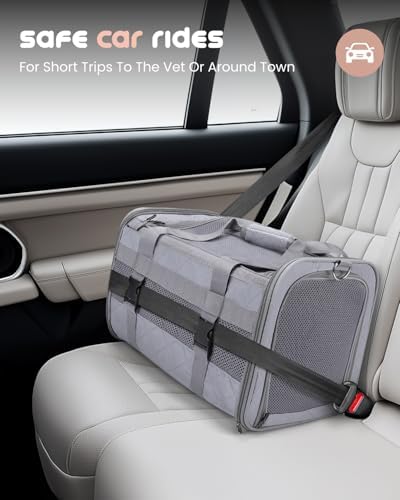 MIDOG Cat Carrier Soft for Small-Medium Cats Up to 25lbs - Image 6