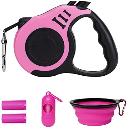 Retractable Dog Leash Automatic Telescopic Tractor Dog Tape by LIEVUIKEN