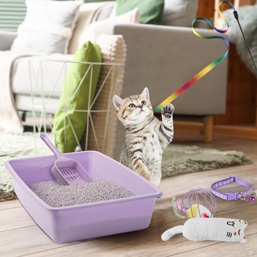 Tioncy 7 Pcs Kitten Litter Box Starter Kit - Image 6