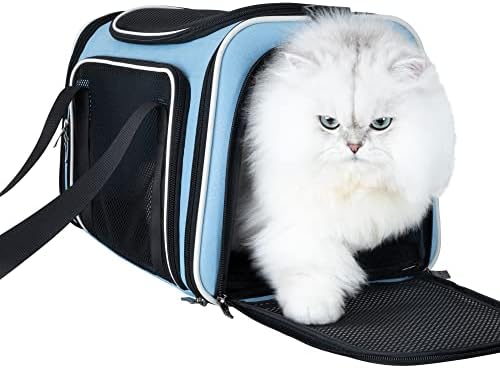 Cats Voluntarily Enter Carrier. Stress-Free Vet Visit, Veterinarian-Approved by petisfam