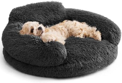 EHEYCIGA 26" Calming Donut Dog Bed by EHEYCIGA