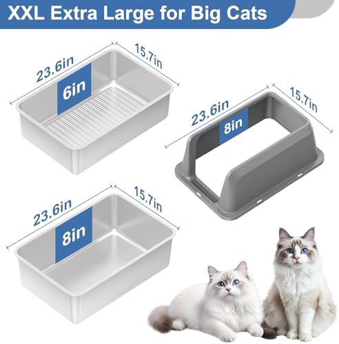 Stainless Steel Sifting Litter Box - Image 5