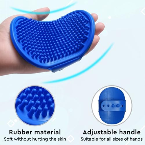 Cat Grooming Glove Brush, Self-Cleaning Slicker Pet Brush - Image 6
