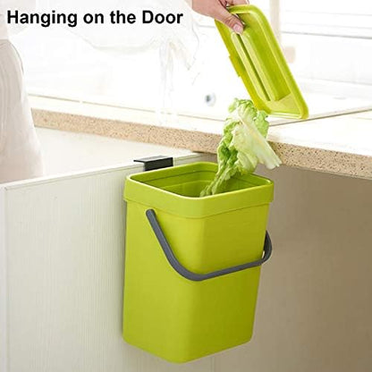LALASTAR Food Waste Basket Bin for Kitchen, Small Countertop Compost Bin - Image 6