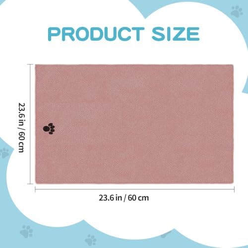 Microfiber Dog Towels 2 Pack, Perfect Shower & Bath Supplies - Image 2