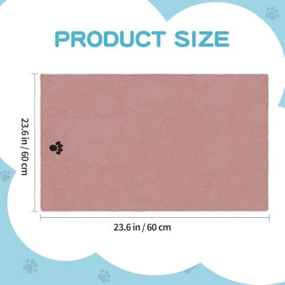 Microfiber Dog Towels 2 Pack, Perfect Shower & Bath Supplies - Image 2