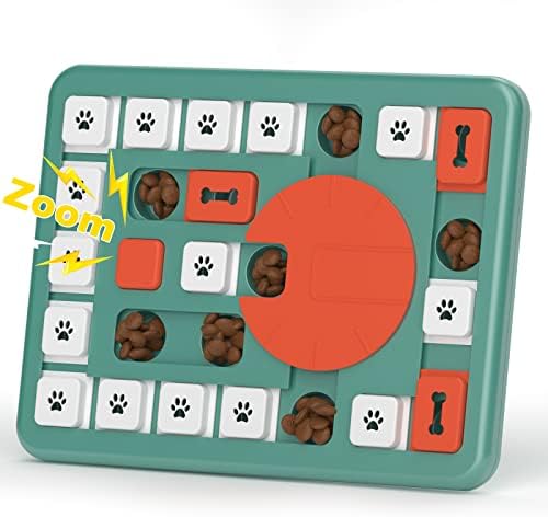 FOXMM Dog Puzzle Toys, Interactive Treat Puzzle Dog Toy by FOXMM