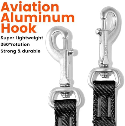 HOWGO Double Dog Leash, Tangle-Free 360 Swivel - Image 4