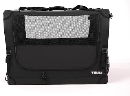 Thule Collapsible Dog Kennel Size Medium, Zippered Panel, Folds Down Easily - Image 7