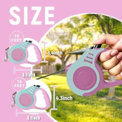Retractable Dog Leash Automatic Telescopic Tractor Dog Tape - Image 2