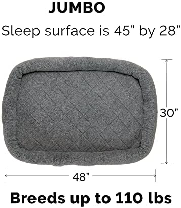 Furhaven Dog Bed for Large Dogs, 100% Washable, Sized to Fit Crates - Image 2