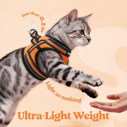 rabbitgoo Cat Harness and Leash Set, Step-in Soft Vest - Image 6