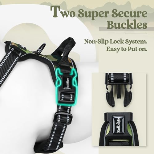 rabbitgoo Dog Harness, No Pull Medium Sized - Image 3