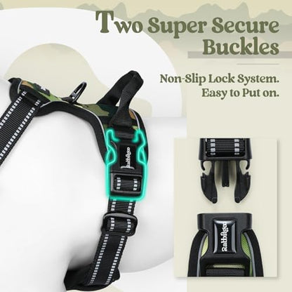 rabbitgoo Dog Harness, No Pull Medium Sized - Image 3