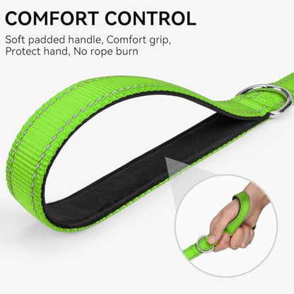 Joytale Reflective Dog Leash for Medium & Large Dogs, 6 FT x 1" - Image 3