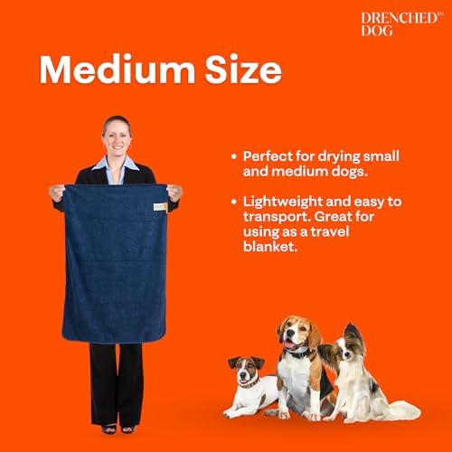 Drying Towel for Small and Medium Dogs, 32 x 21.6 in - Image 4