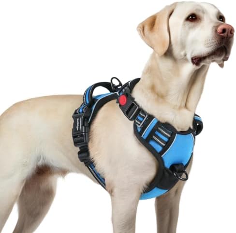 rabbitgoo Dog Harness for Large, Updated Easy On & Off by rabbitgoo