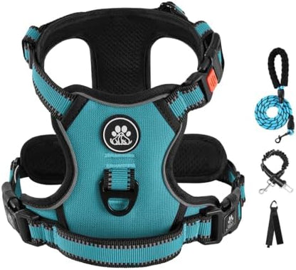 IVY&LANE No Pull Dog Harness for Medium Dogs, Reflective Dog Vest Harness by IVYLANE
