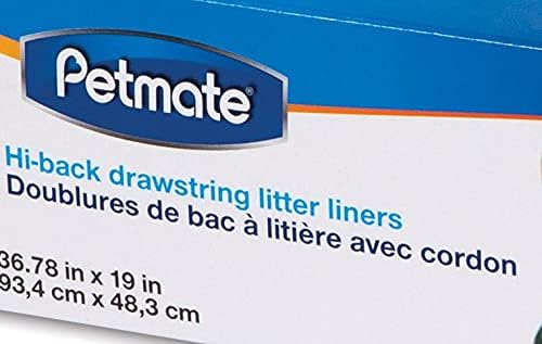 Petmate Drawstring Hi-Back Litter Box Liners - Image 3