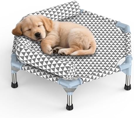 Kuntrust Orthopedic Dog Bed for Small Dogs，U-Shaped Bolster ，Up to 75 lbs by KuntrustDirect
