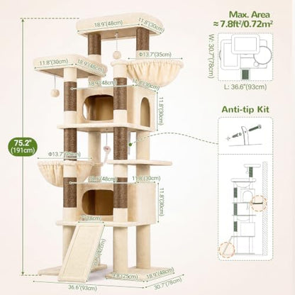 Globlazer Giant Tall Heavy Duty Cat Tower - Image 6
