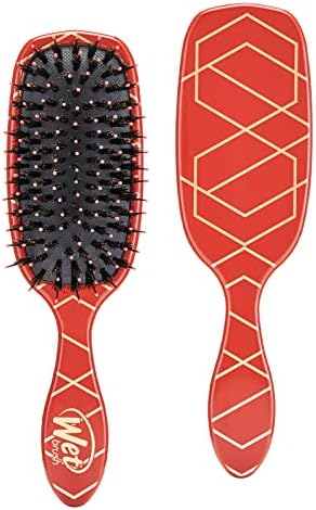 Wet Brush Shine Enhancer Paddle Brush, Terracotta by WetBrush
