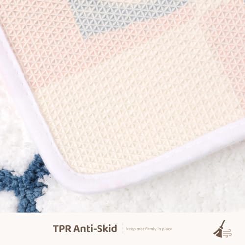 Molesun Rabbit Bath Mat 20x31, Soft Absorbent Microfiber Bath Rugs - Image 6