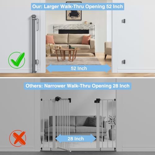 PRObebi Retractable Baby & Dog Gate - Image 3