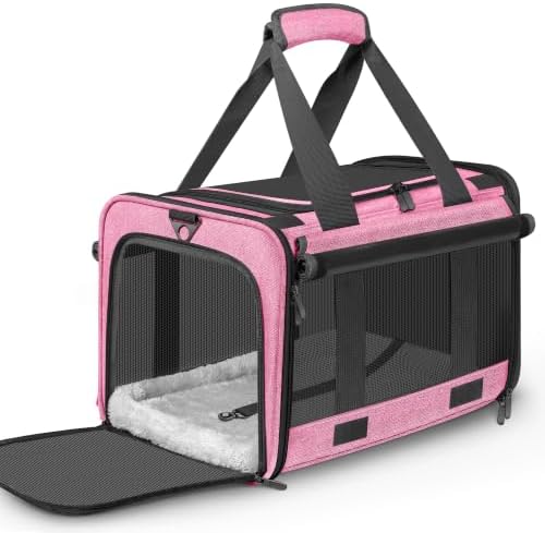 Soft Sided Cat Carrier for Anxious Pets by Unknown