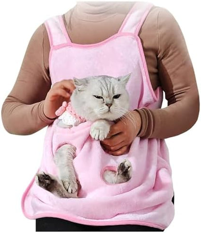 La La Pet®Adjustable Cat Apron Carrier by La+La+Pet