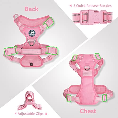 PoyPet No Pull Dog Harness, Reflective Vest - Image 6