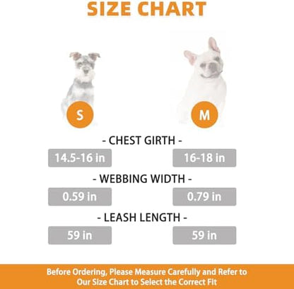 KOOLTAIL Christmas Plush Small Dog Harness and Leash Set, Warm Fleece No Pull - Image 2