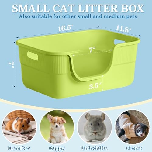 2 Pack Low Entry Kitty Litter Box - Image 5
