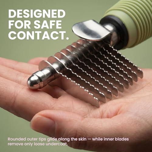 Poodle Dematting Fur Rake Comb Brush - Image 6