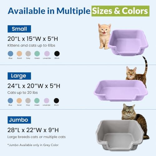 KittyGoHere Senior Cat Litter Box, Large - Image 7