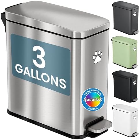 iTouchless 3 Gallon Cat Litter Waste Bin by Unknown