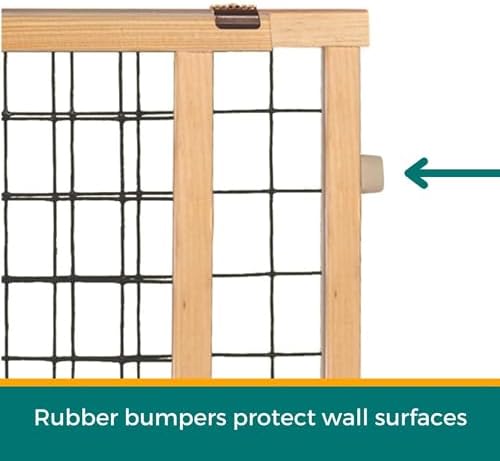 MYPET Wire Mesh Dog Gate: 29.5"-50" Wide, Pressure Mounted - Image 6