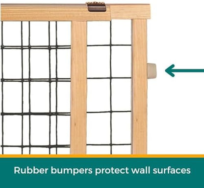 MYPET Wire Mesh Dog Gate: 29.5"-50" Wide, Pressure Mounted - Image 6
