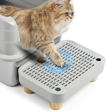 Litter Box Step, Cat Litter Ramp by Bartuke