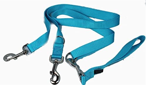 2 Hounds Freedom Multipurpose 1 Inch Euro Pet Leash 4 to 8 Foot or Double Dogs by 2HoundsDesign