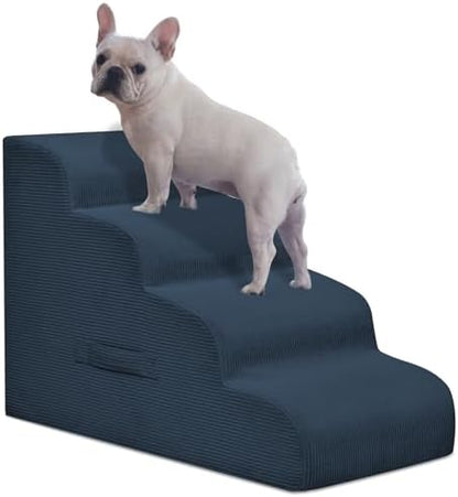Mesa Lemon 4 Step Dog Stairs Pet Ramp by MesaLemon
