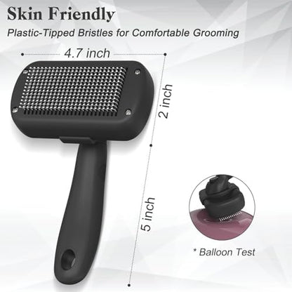 Dipoo Self Cleaning Shedding Brush - Image 4