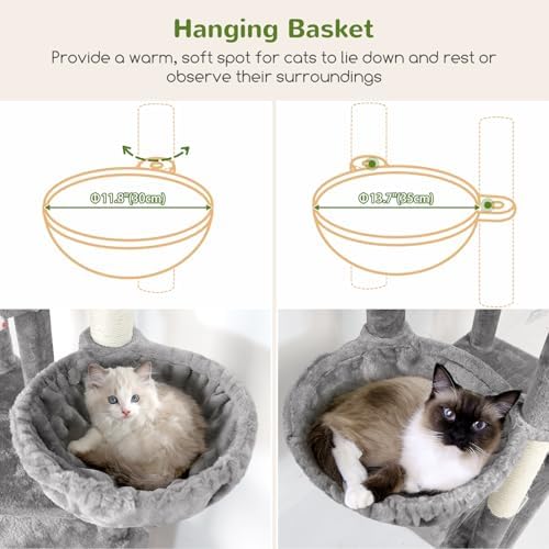 Globlazer Sturdy Extra Large Cat Tower - Image 4