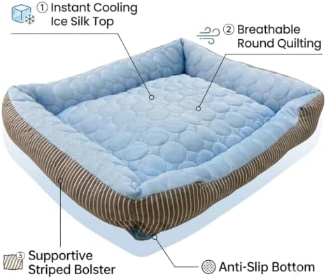 Cooling Dog Bed, Self-Cooling Pet Bed Mat - Image 3
