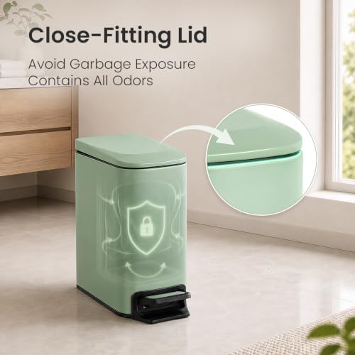Cesun Small Bathroom Trash Can - Image 4