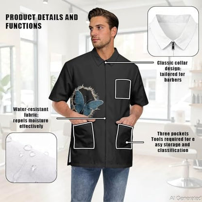Dog Grooming Apron Waterproof, Professional Design Water Hair Proof - Image 6