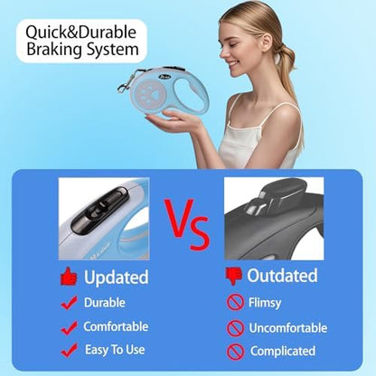 5M/16FT Retractable Dog Leash for Small Medium Dog - Image 4