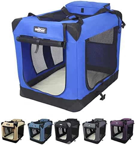 EliteField 3-Door Soft Dog Crate by EliteField